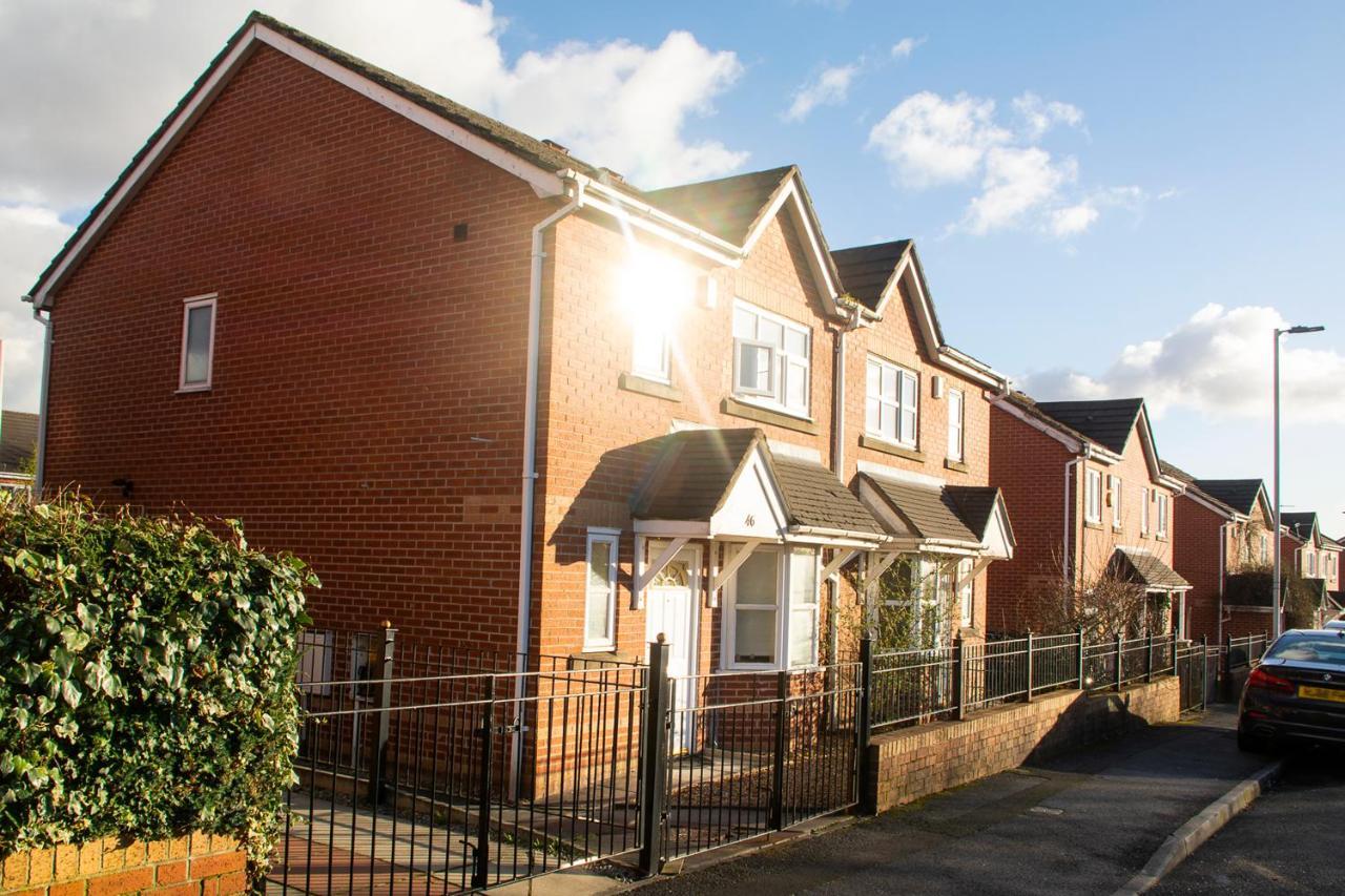 Cosy 3-Bed Home Close To City Centre Manchester Esterno foto